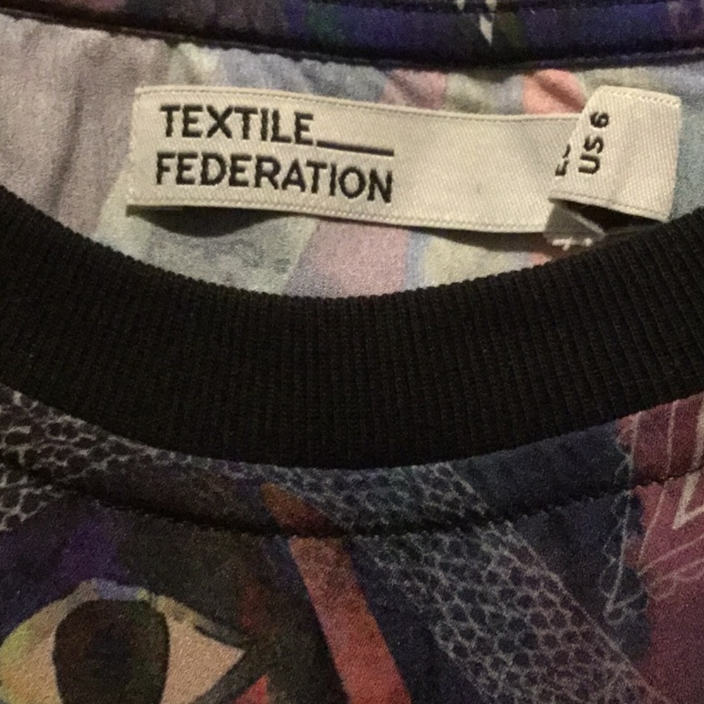 NWOT VTG Textile Federation Mystical T Shirt Dress - Picture 10 of 13